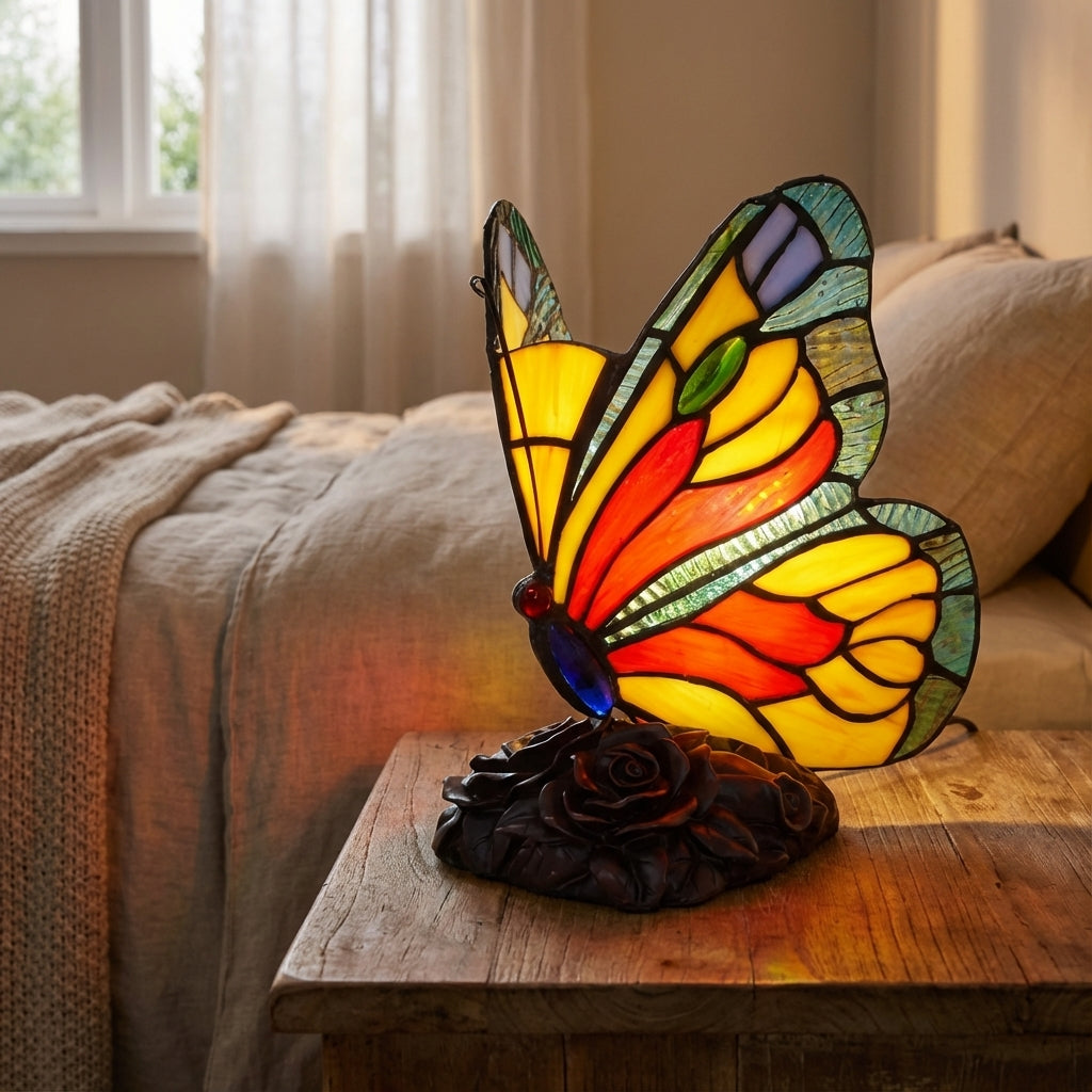 Stained Glass Style Lamp -  Aurelfly