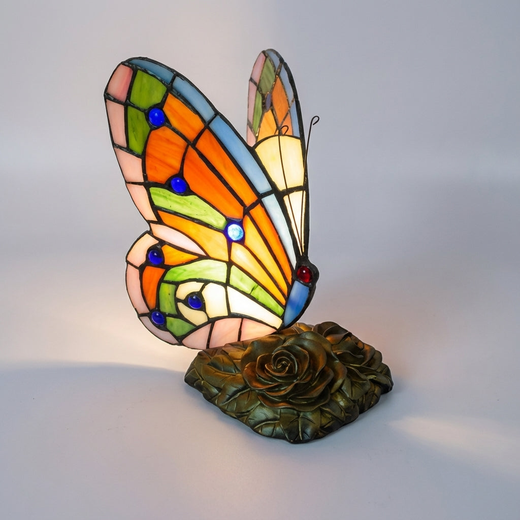 Stained Glass Style Lamp -  Aurelfly