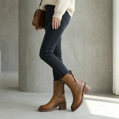 Stiefelette Mit Reißverschluss - Lea