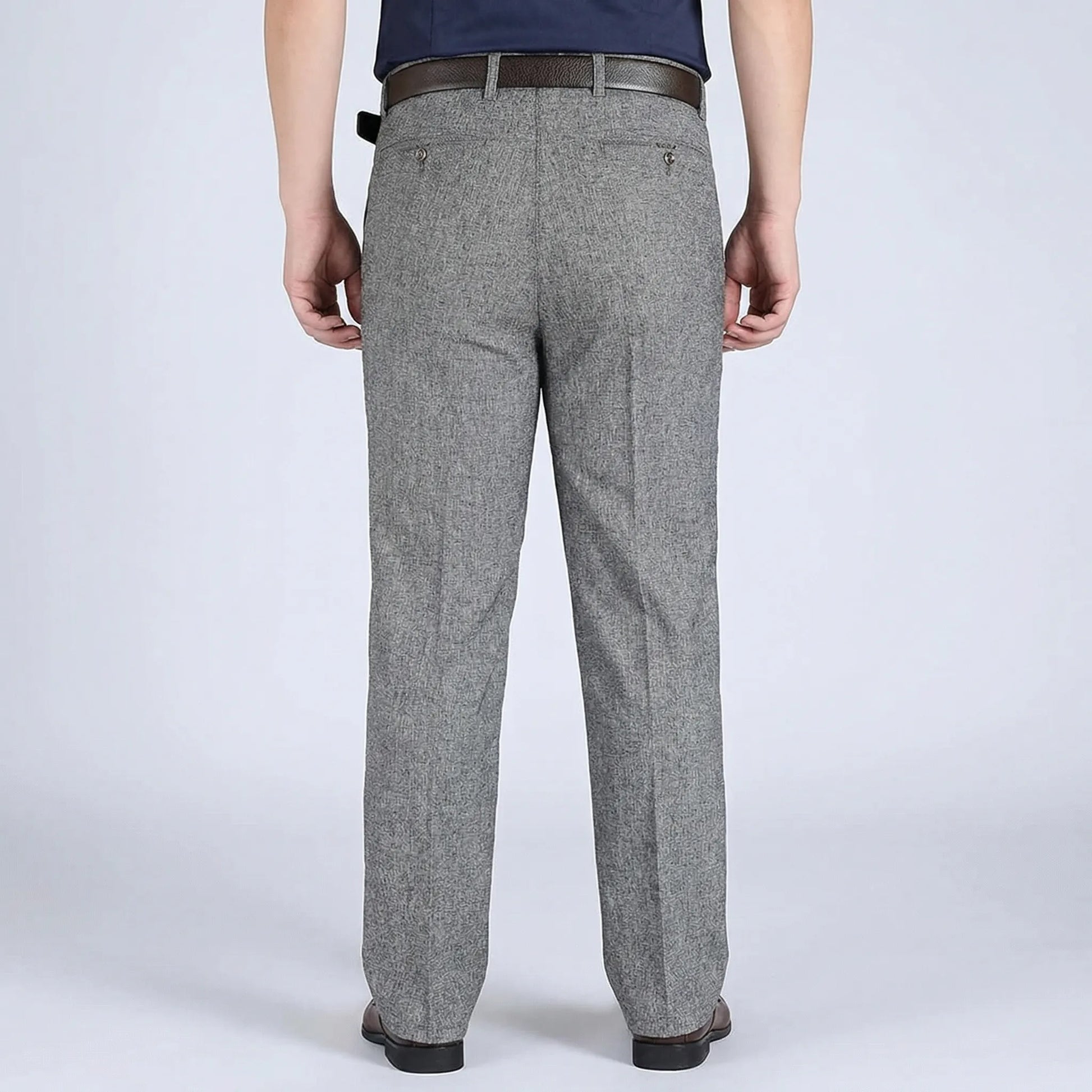 Stretch Waistband Plus Size Trousers - Derek