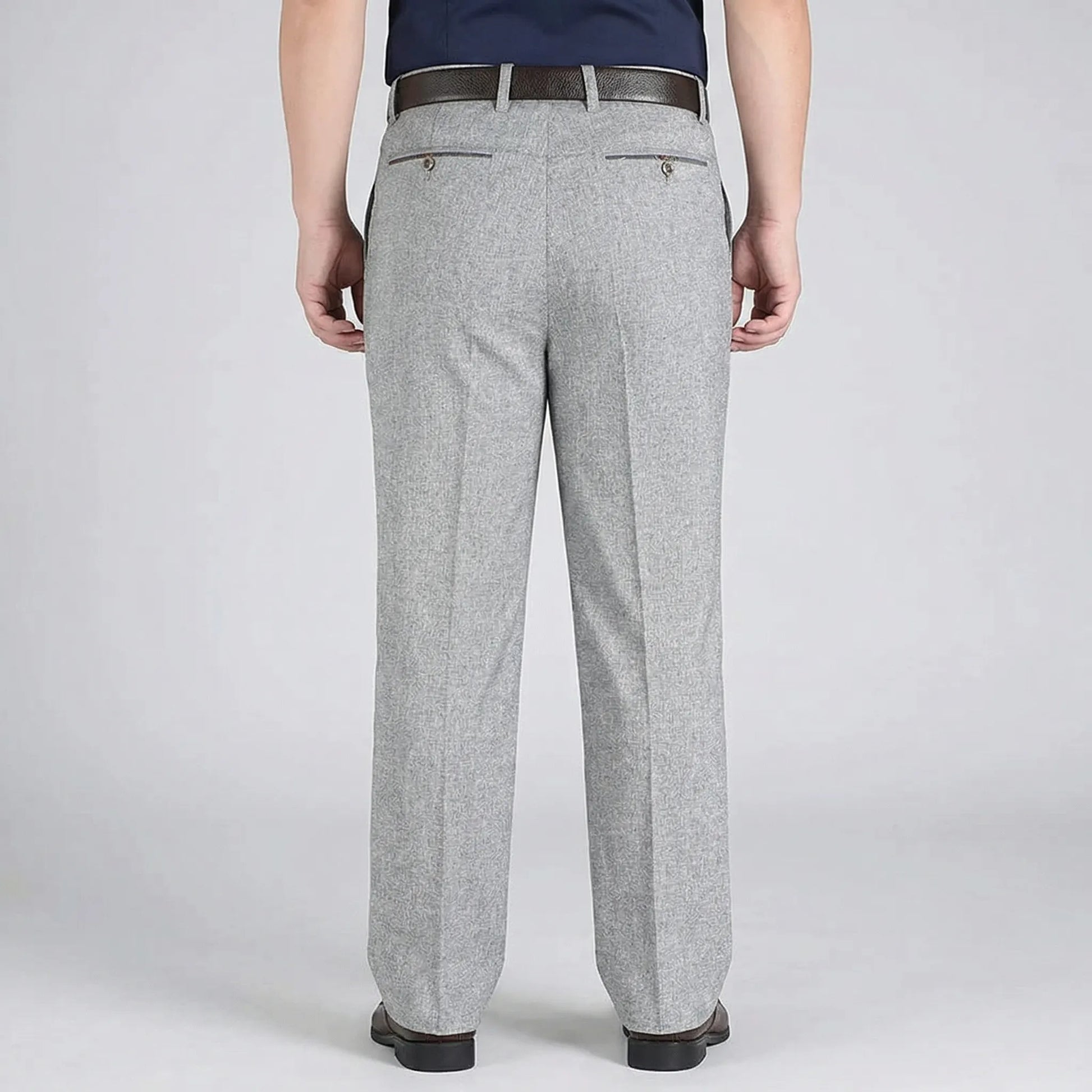 Stretch Waistband Plus Size Trousers - Derek