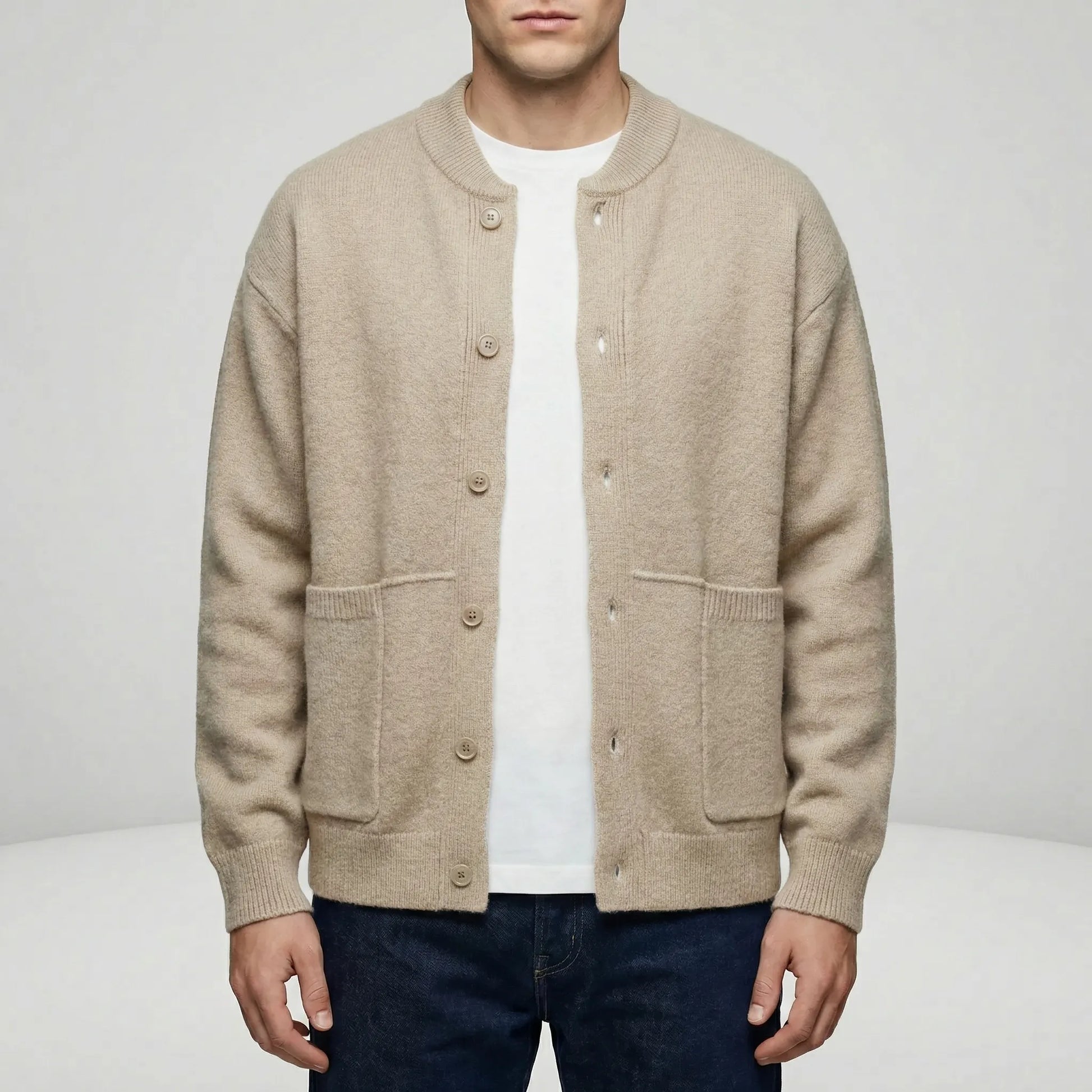 Strickjacke Mit Knopfleiste - Tristan