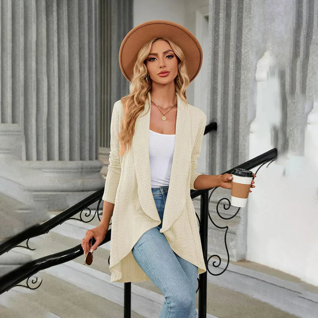 Strickjacke Mit Offener Front - Brigitte