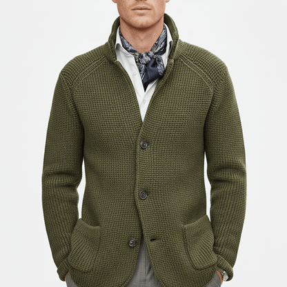 Strukturierter Strickjacke Mit Langen Ärmeln - Lennox