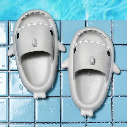 Unisex Lätta sommarsandaler med hajsdesign – FinSteps