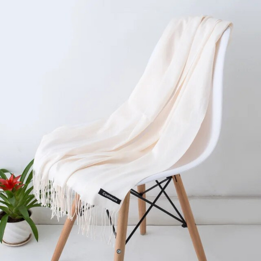 Kashmirhalsduk för dam, lång och mjuk – Emilia