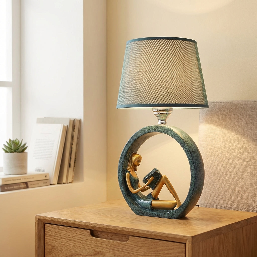Table Lamp With Sculptural Base -  Readelle