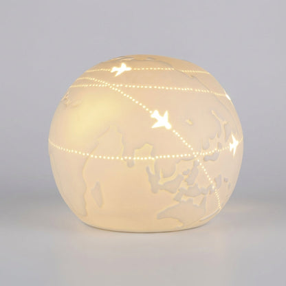 Table Lamp With Globe Motif -  Aerolume