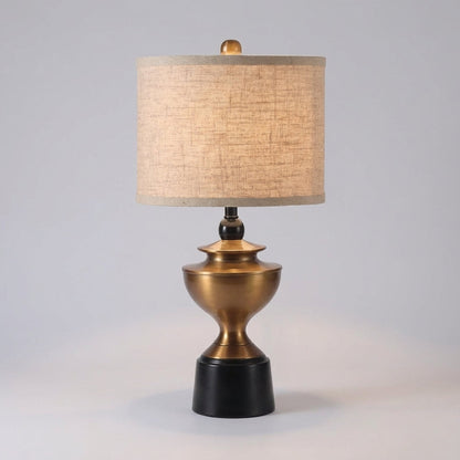 Table Lamp With Warm Shade -  Glenova