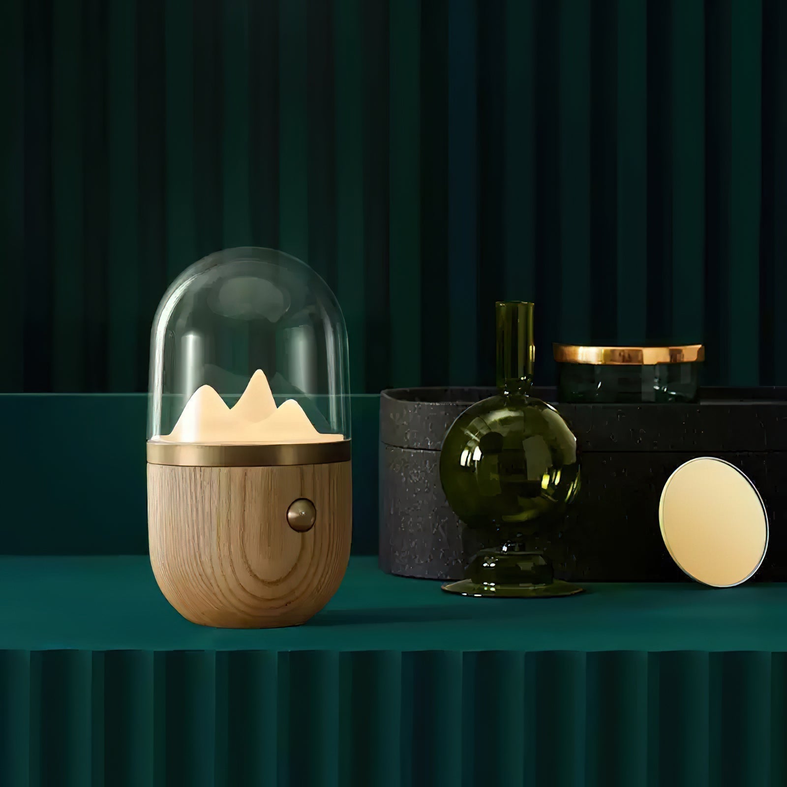 Tabletop Ambient Night Lamp -  Glowcrest