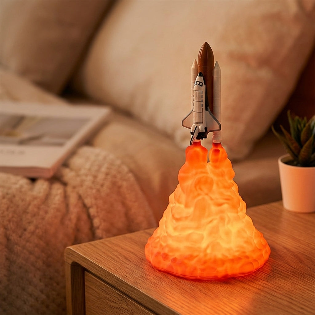 Themed Rocket Night Light - Starblaze