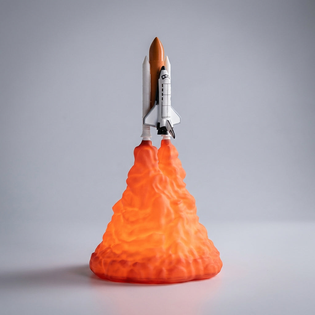 Themed Rocket Night Light - Starblaze