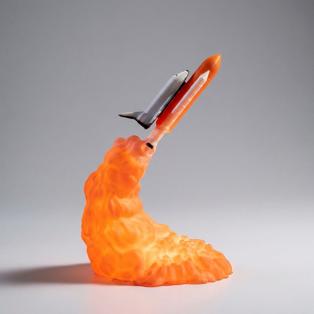 Themed Rocket Night Light - Starblaze