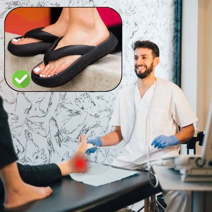 Ortopediska komfortflip-flops – Elara
