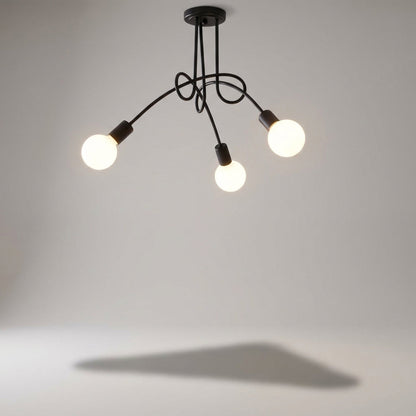 Three Arm Chandelier Fixture -  Asterlyn