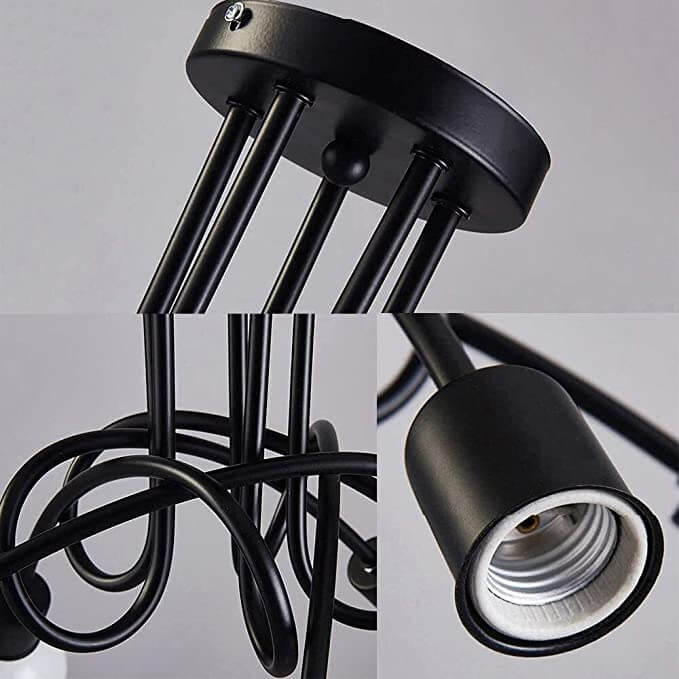 Three Arm Chandelier Fixture -  Asterlyn