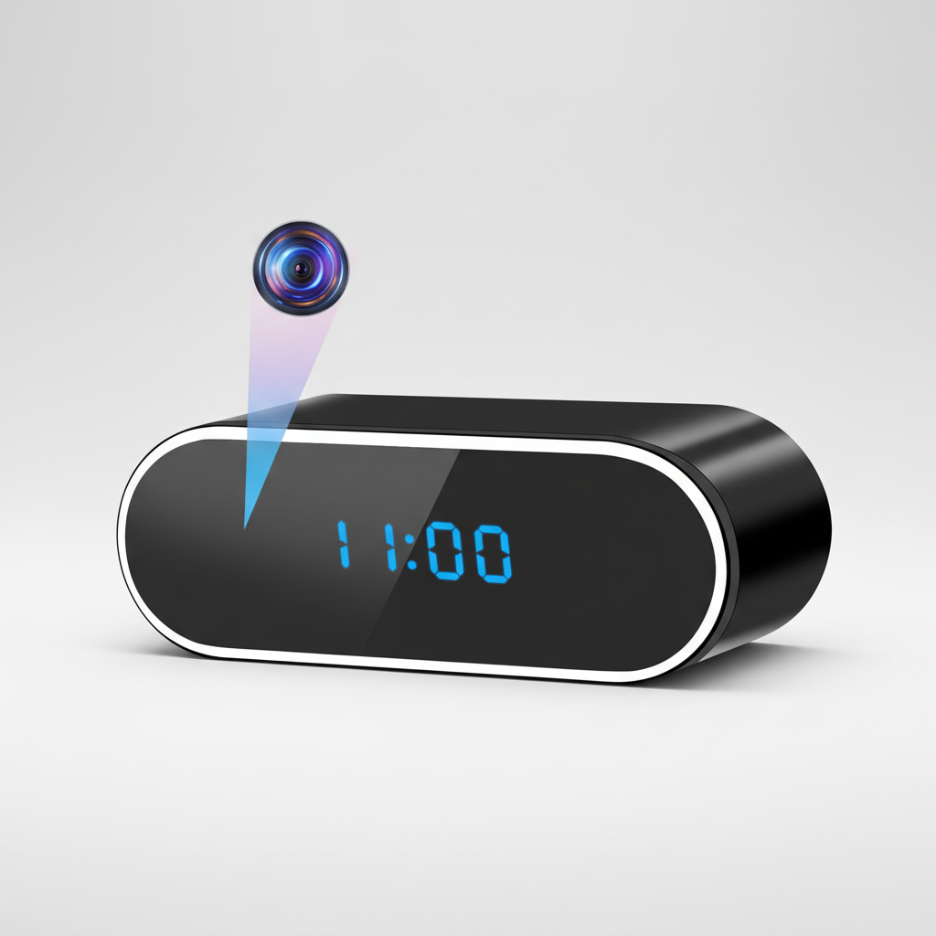 Tischuhr Design Überwachungskamera - ZenCam