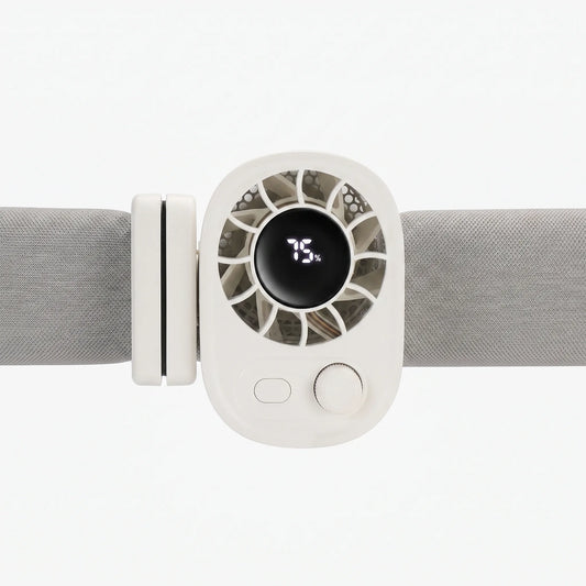 Tragbarer Klemmventilator Mit Display - Aeroclip