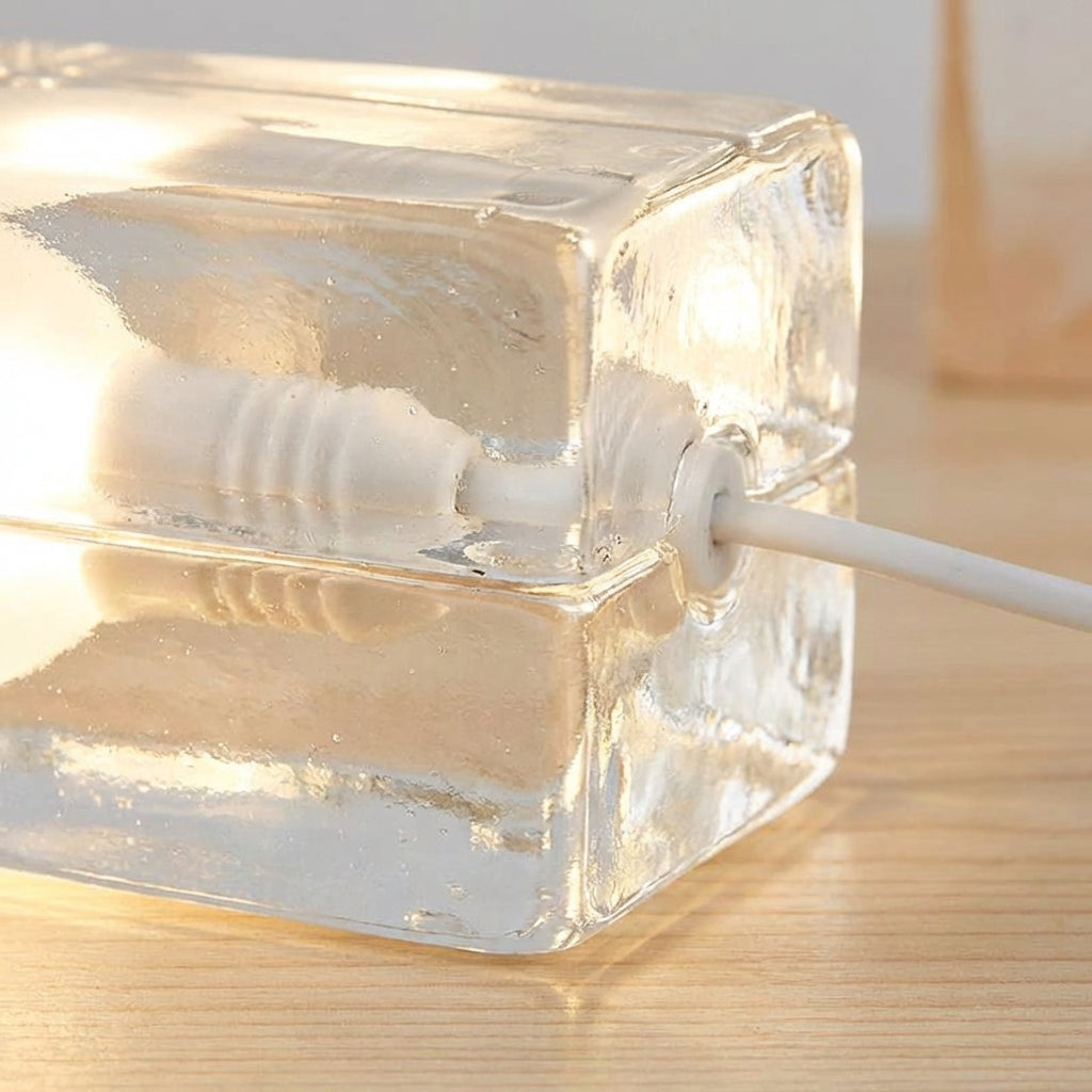 Transparent Geometric Accent Lamp -  Lumicube