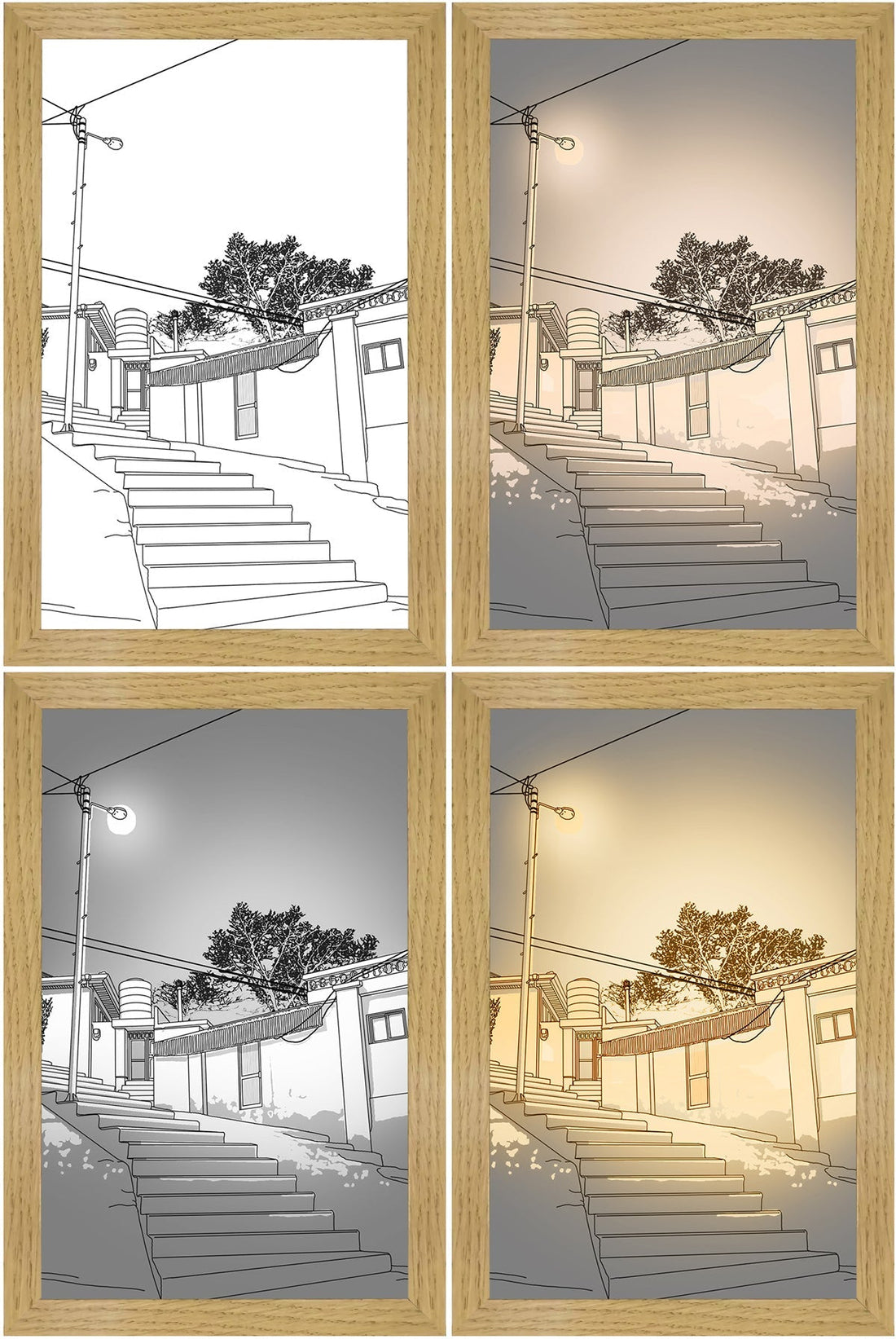 LED-belysningsbild – Luminza