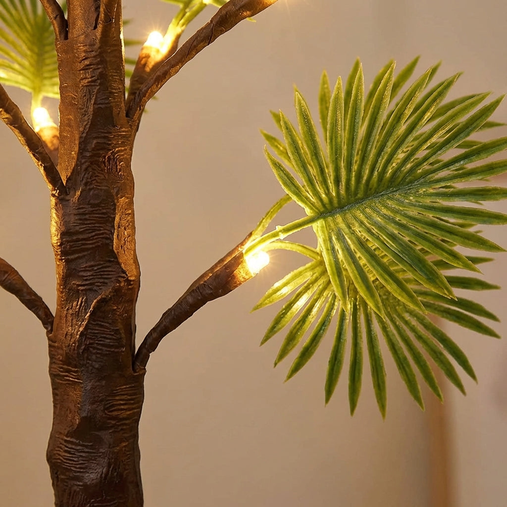 Tropical Inspired Night Lamp - LuminaraPalm