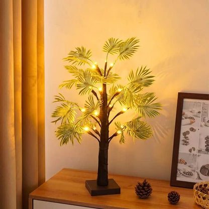 Tropical Inspired Night Lamp - LuminaraPalm