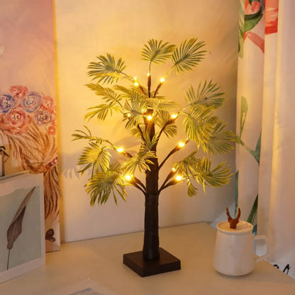 Tropical Inspired Night Lamp - LuminaraPalm