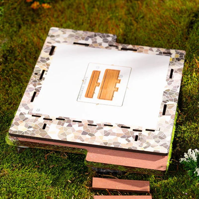 Miniatyr DIY trädgårdshus byggsats – BloomHaus