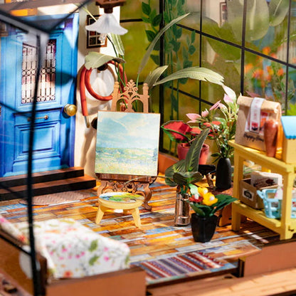 Miniatyr DIY trädgårdshus byggsats – BloomHaus