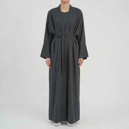 Two-Piece Casual Abaya Set - Kara