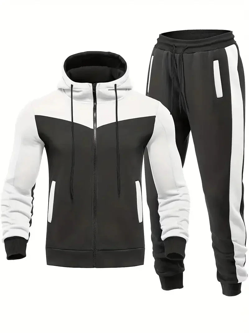 Two-Piece Men's Tracksuit With Hood - Kevin