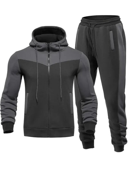 Two-Piece Men's Tracksuit With Hood - Kevin