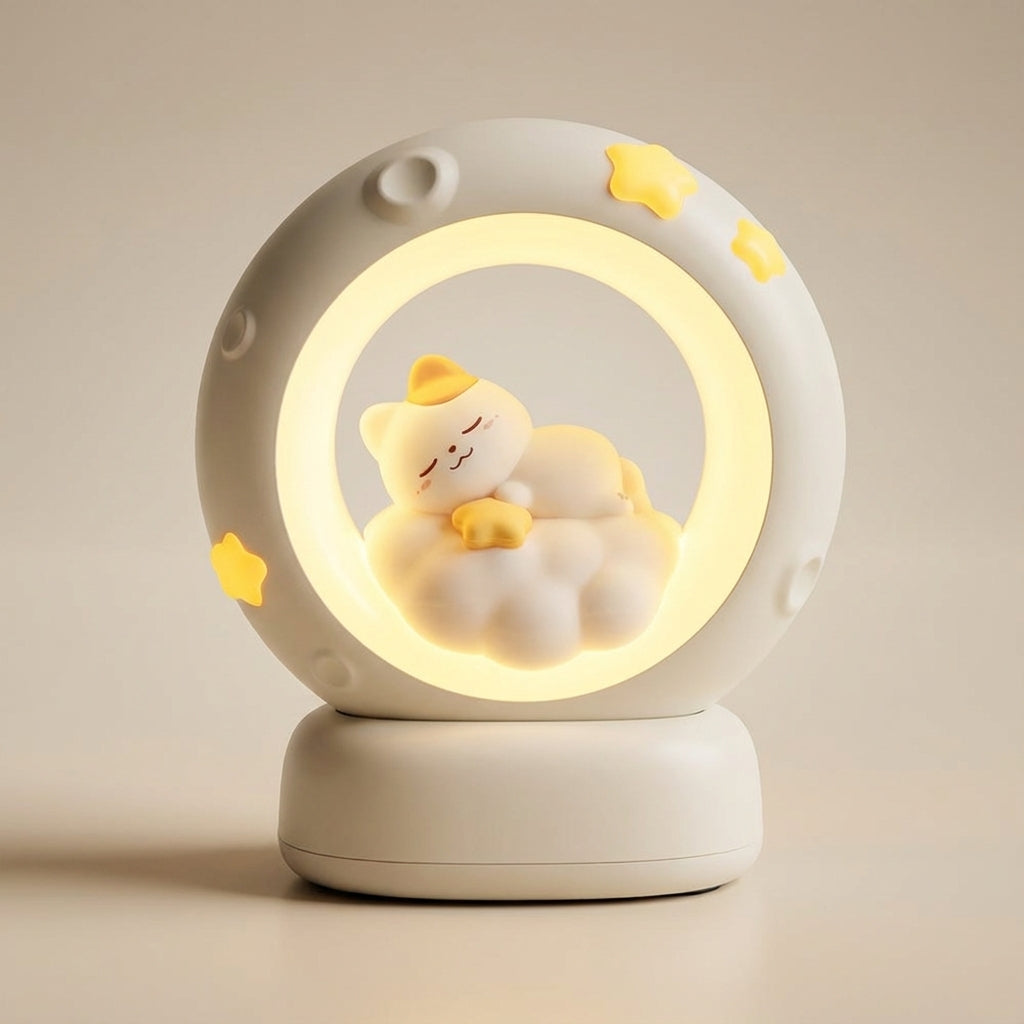 USB Rechargeable Bedside Lamp -  Lunacat