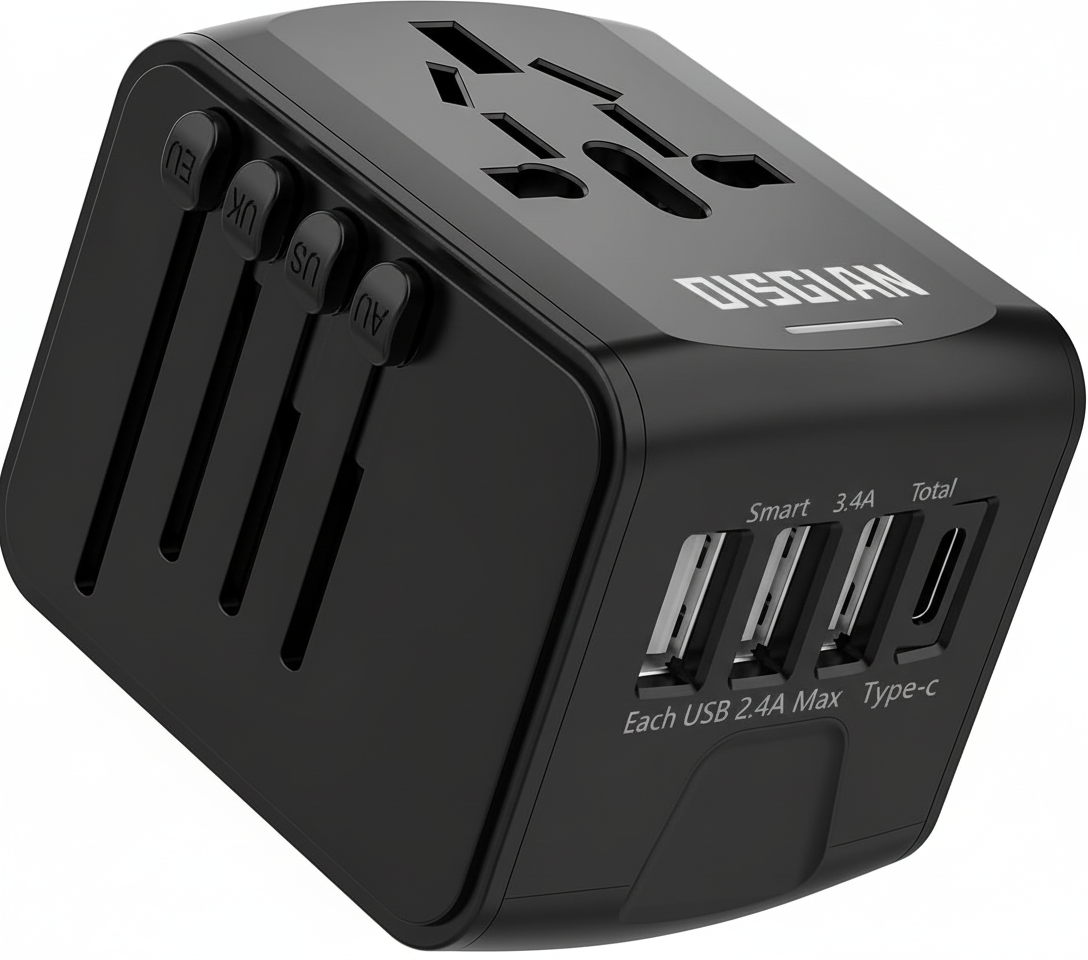 Uniwersalny Adapter Podróżny - TravelGo 