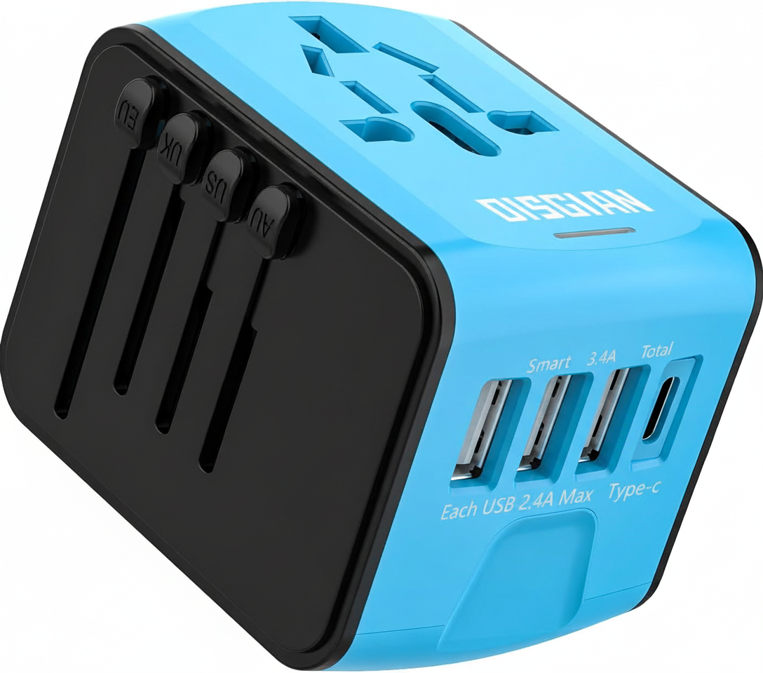 Uniwersalny Adapter Podróżny - TravelGo 
