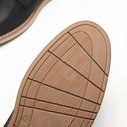 Schuhsohle aus Gummi, rutschfest, braun, Größe 42, für Herren, Detailansicht.