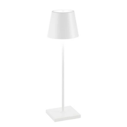 Weiße Stehlampe, modernes Design, Metall, minimalistisch, Innenbeleuchtung, Wohnzimmerlampe.