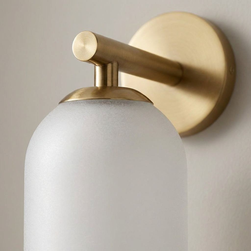 Vertical Glass Wall Sconce -  Aurelis