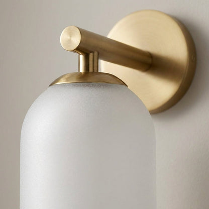 Vertical Glass Wall Sconce -  Aurelis