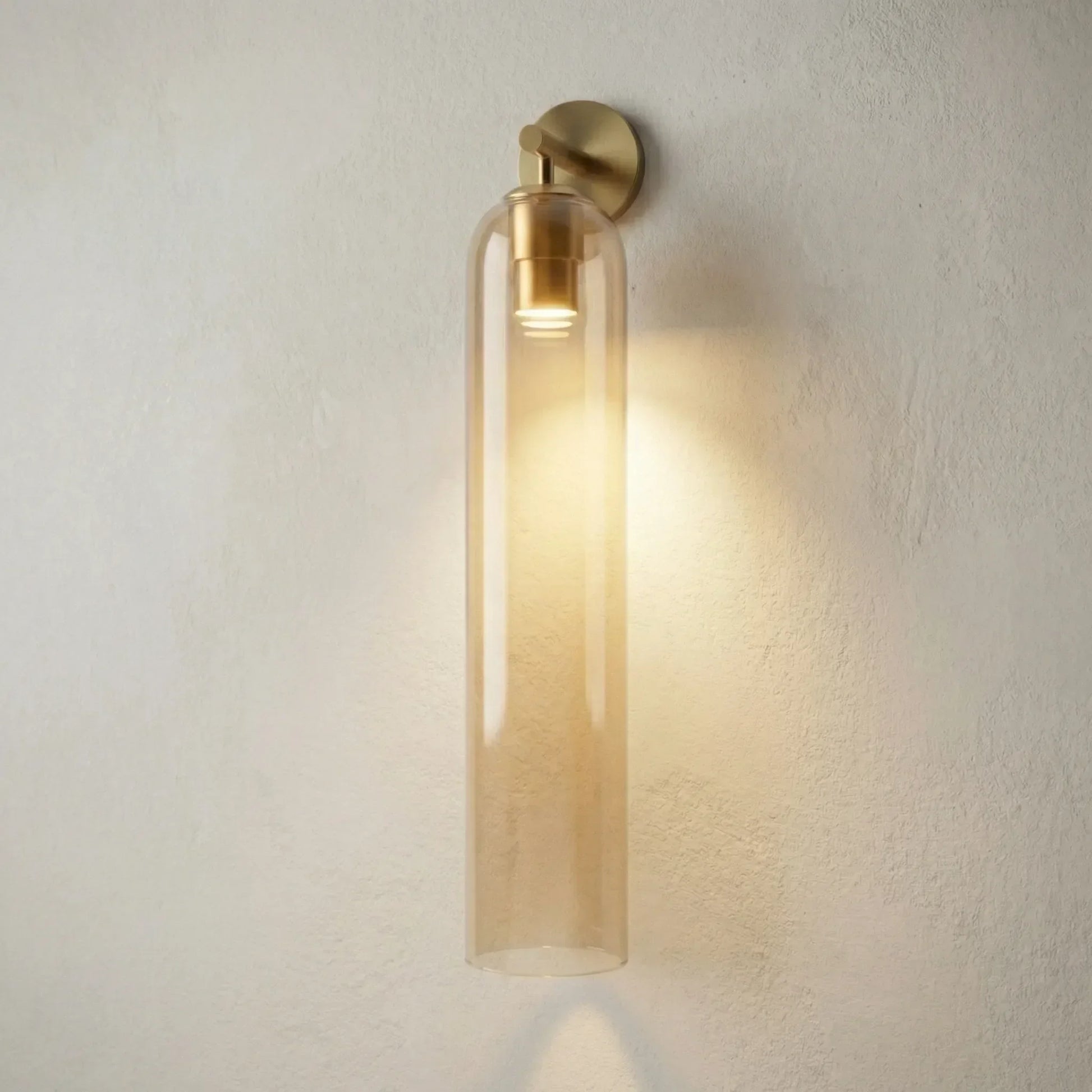 Vertical Glass Wall Sconce -  Aurelis