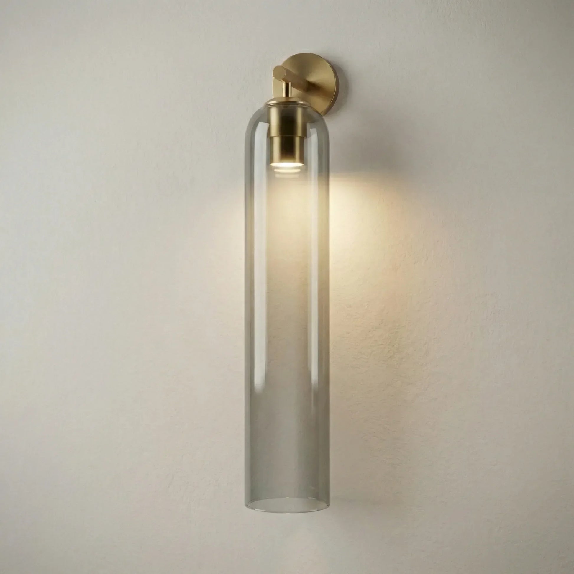 Vertical Glass Wall Sconce -  Aurelis