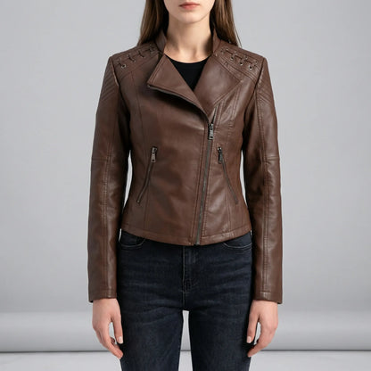 Vintage-Inspirierte Bikerjacke - Lily
