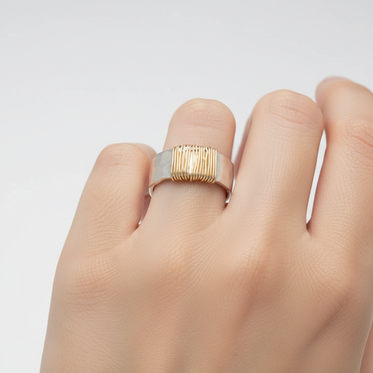 Vintage-Inspirierter Ring - LustreRing 