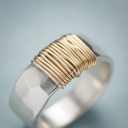 Vintage-Inspirierter Ring - LustreRing 