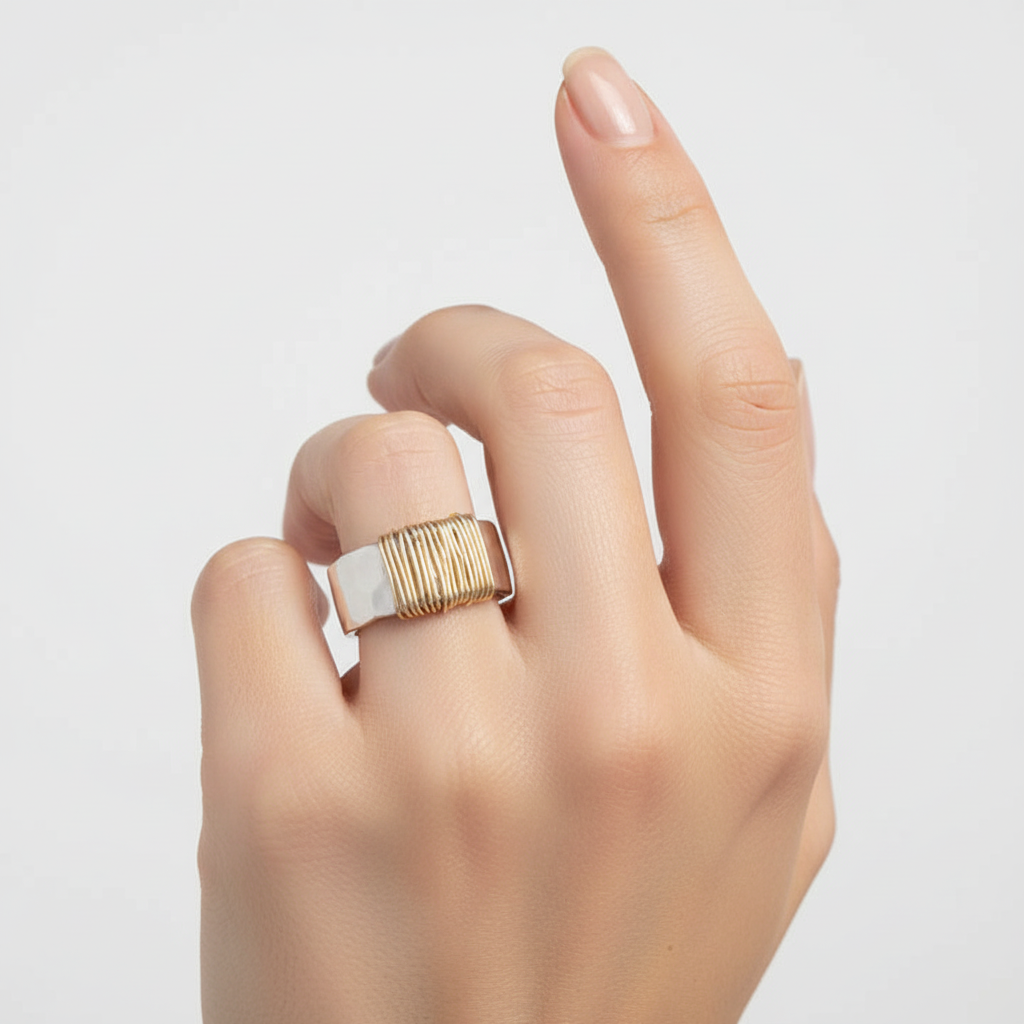 Vintage-Inspirierter Ring - LustreRing 