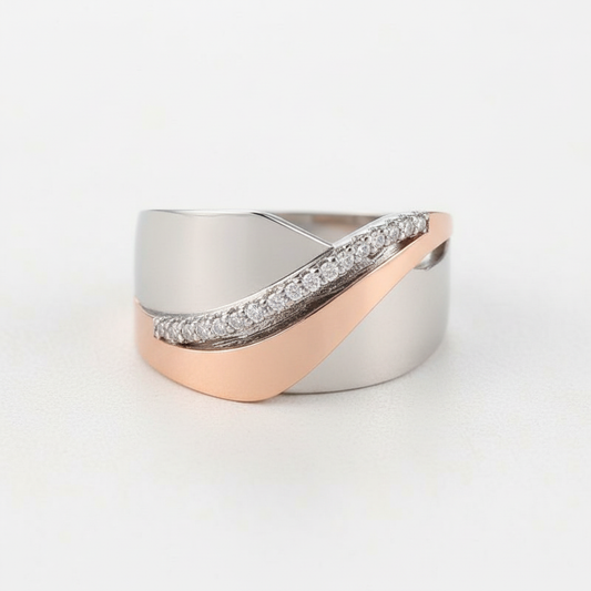 Vintage-Inspirierter Ring - RosetoneRing 
