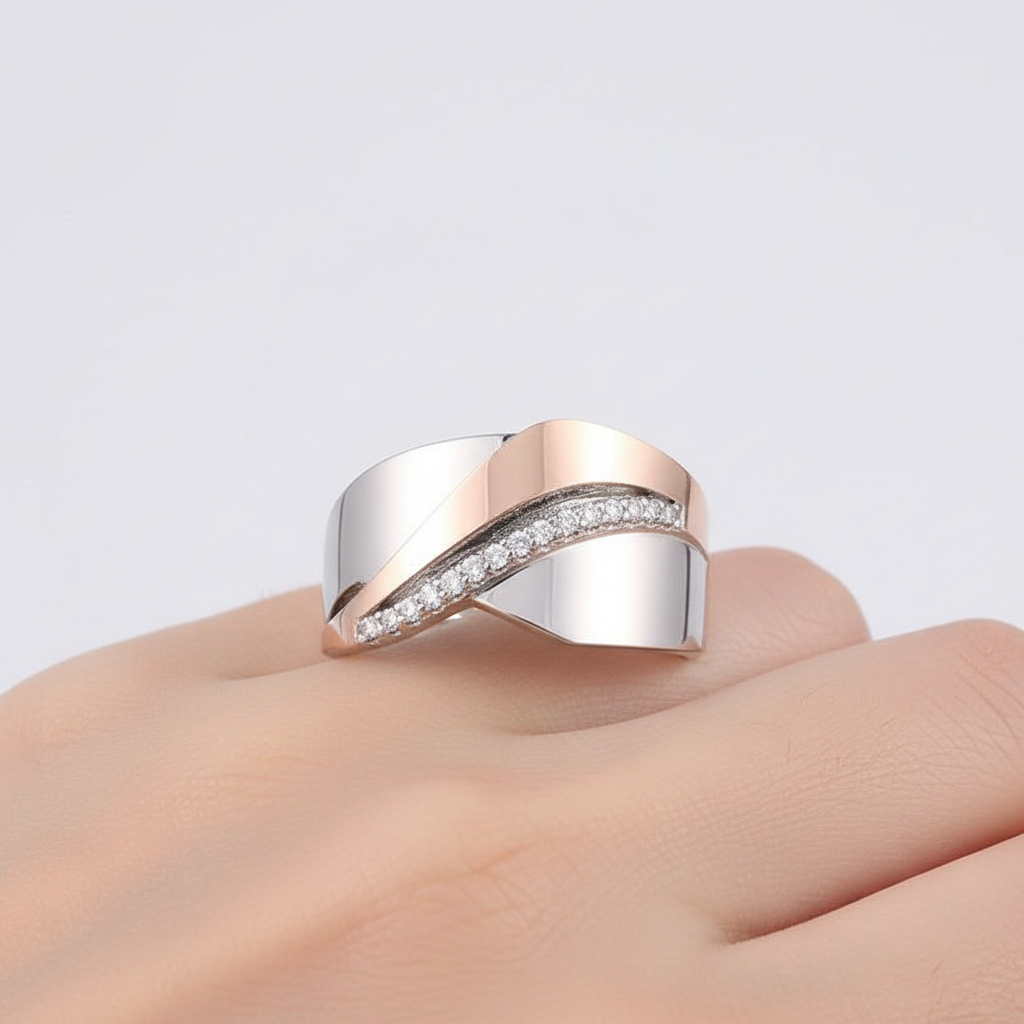 Vintage-Inspirierter Ring - RosetoneRing 
