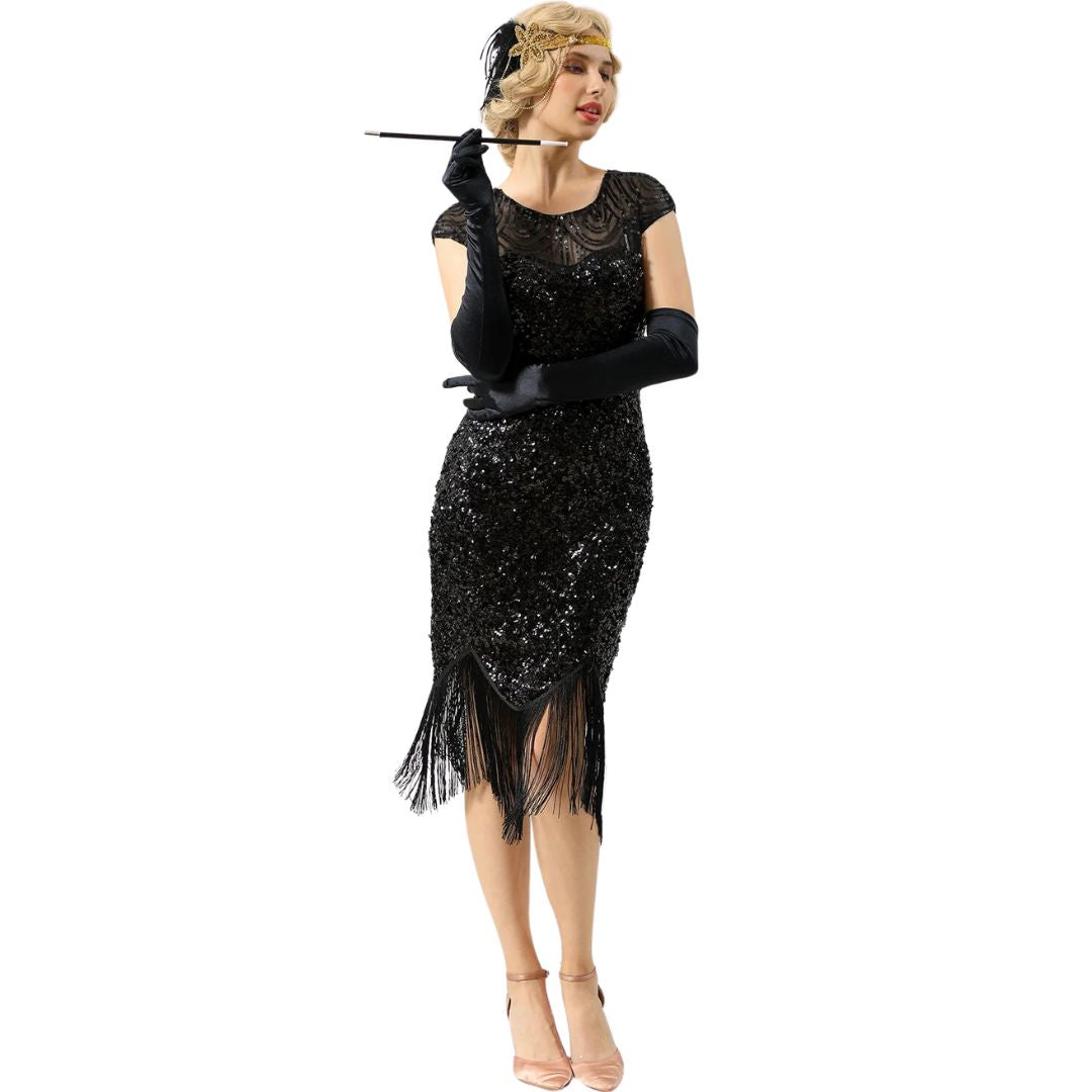 Vintage-Inspiriertes Kleid - GlamourDress 