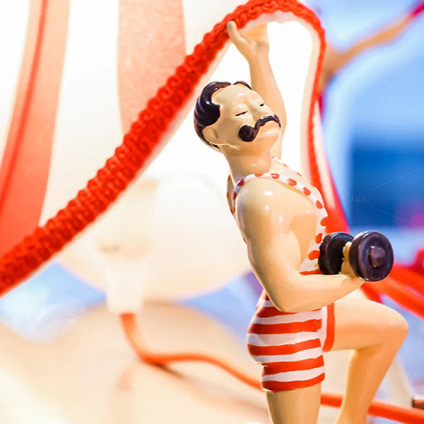 Vintage Circus Table Lamp - Carnovolt