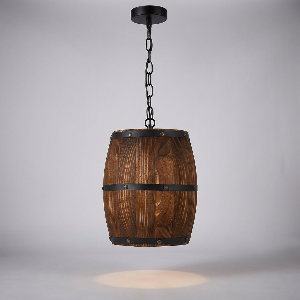 Vintage Inspired Hanging Lamp - Barrelique
